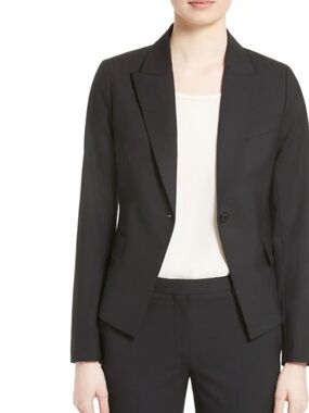 Theory suit set  Brince B Blazer size 4 & pants DEMITRIA 4 wool slacks